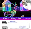 LARS360, guirlande lumineuse LED de 50 mètres, 8 modes Voir les images du produit 2