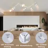 ZMH LED Spot de plafond 6 flammes GU10 - intérieur Voir les images du produit 2