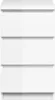Commode NAIA Buffet Chevet pour boxspring Blanc brillant Voir les images du produit 13