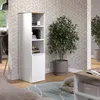 Universalschrank Vicco Wido Weiß/Sonoma 30.2 x 120 cm mit Produktbild-Vorschau 3