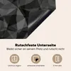 KitchenYeah© Herdabdeckplatte Schwarz - Mosaik - Abstrakt - Produktbild-Vorschau 5