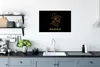 MuchoWow® Poster Bielefeld - Gold - Karte - Stadtplan 60x40 Produktbild-Vorschau 3