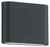 Lampe d'extérieur Applique Batt LED 11,5 cm noir Moderne 2 Voir les images du produit 1