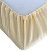 Thermofleece Spannbettlaken 120-130x200 cm Beige Warm Produktbild-Vorschau 2