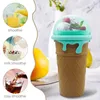 2-en-1 Tasse boueuse 500 ML Tasse à smoothie congelée pour Voir les images du produit 3