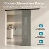Mai & Mai Glasschiebetür komplettset Zimmertür Matt Produktbild-Vorschau 5