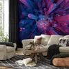 Vlies Fototapete - Crystal - geometric fantasy with 3D Produktbild-Vorschau 1