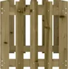 vidaXL Hochbeet Lattenzaun-Design 100x50x50 cm Kiefernholz Produktbild-Vorschau 5