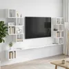 vidaXL Wandmontage TV-plank, wit, 160 x 15 x 94 cm, Productafbeelding-voorbeeld 2