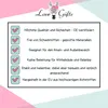 A list of product features with checkmarks and a logo. Produktbild-Vorschau