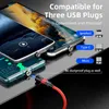 AS Câble de recharge USB magnétique avec rotation à 360° Voir les images du produit 5