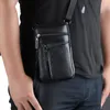 2X Multifunktions Umhängetasche aus Leder Männer Handtasche Produktbild-Vorschau 12
