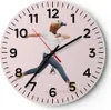 Wanduhr - Rund - Glasuhr - Anthropomorphisierung Mensch Produktbild-Vorschau 1