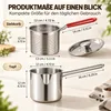 Multifunctional Stainless Steel Fryer,Deep Fry Pot with Produktbild-Vorschau 6