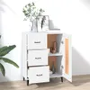 vidaXL Příborník bílý 69,5x34x90 cm výrobek z odvozeného Náhled obrázku produktu 3