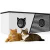 QLS Katzenhaus Outdoor XXL 85x45x37,5cm isoliert wetterfest Produktbild-Vorschau 9
