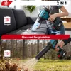 Akku-Gartenbläser 1000W,2in1 Handbläser 300m/s Produktbild-Vorschau 9