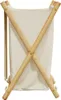 vidaXL Koš na prádlo krémově bílý 41,5x36x63,5 cm bambusový Náhled obrázku produktu 5