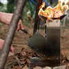 Zusammenklappbarer Holzofen im Freien Abnehmbarer tragbarer Produktbild-Vorschau 5