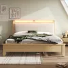 Sweiko Lit double en bois 160×200cm, Tête de lit avec Voir les images du produit 9