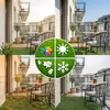 Kunstrasen 200x500 cm - für Balkon Terrasse Garten - Produktbild-Vorschau 9