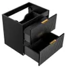 Waschtischunterschrank 60.2cm Adriel mit 2 Schubladen, Produktbild-Vorschau 4