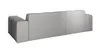 Sofa mit Hocker, Couch L-Form, Veloursstoff, Links Sofa, Produktbild-Vorschau 11