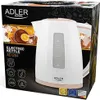 Adler AD 1264, 1,7 l, 2200 W, Haselnuss, Weiß, Kunststoff, Produktbild-Vorschau 7