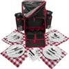 anndora Picknick Rucksack 4 Pers. 29 teile Kühlrucksack - Produktbild-Vorschau 1