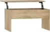 vidaXL Konferenčný stolík Sonoma Dub 80x50,5x41,5 cm Náhľad obrázku produktu 1