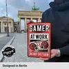 Blechschilder retro im 3er Set, Metallschilder mit Produktbild-Vorschau 4