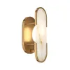Applique, metallo, marmo, oro, H 29,5 cm Anteprima dell’immagine prodotto 1