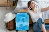 MuchoWow® Koffer Handgepäck Trolley Rollkoffer Kleine Produktbild-Vorschau 2
