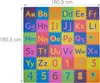 Tappeto puzzle Relaxdays con lettere dell'alfabeto e Anteprima dell’immagine prodotto 4