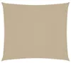vidaXL Sonnensegel Oxford-Gewebe Rechteckig 2,5x3 m Beige Produktbild-Vorschau 14