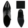 Top-down and side view of a black boot. Produktbild-Vorschau