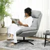 HOMCOM Sessel Drehbar Loungesessel mit Wasserabweisend Produktbild-Vorschau 7