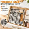 Besteckkasten Edelstahl 35 × 29 × 4 cm, 5 Fächer Náhľad obrázku produktu