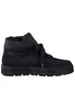 A black winter boot is shown against a white background. Produktbild-Vorschau