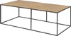 Couchtisch 120 cm in Natur / Schwarz Produktbild-Vorschau 1