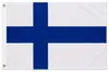 Drapeau Finlande 90 x 150 cm Drapeau avec 2 oeillets Voir les images du produit 2