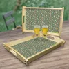 Mr. & Mrs. Panda Tablett Pilz Wald - Grün - Geschenk, Produktbild-Vorschau 2