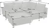 Moderne Wohnlandschaft KENT 220cm grau Ecksofa Federkern Produktbild-Vorschau 13