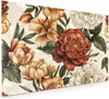 Küchenrückwand Spritzschutz Glas mit Motiv Blumenmuster Produktbild-Vorschau 1