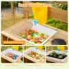 COSTWAY, cucina giocattolo da esterno per bambini, adatta a Anteprima dell’immagine prodotto 7