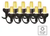 10x luci vintage a LED 4,5 m IP44 | uso interno ed esterno Anteprima dell’immagine prodotto 3