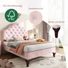 okwish Polsterbett 140*200cm, mit Lattenrost und Kopfteil, Produktbild-Vorschau 3
