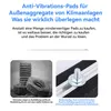 Dämpfungssockel Klimaanlage Gummifüße 4 Stück – Produktbild-Vorschau 4