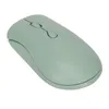 A light green wireless computer mouse is shown from a diagonal top-down perspective against a white background. Náhled obrázku produktu