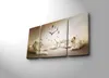 Opviq, 3P204045CS- CLA3638, Bunt, Wanduhren, 84 x 45 cm, Produktbild-Vorschau 3